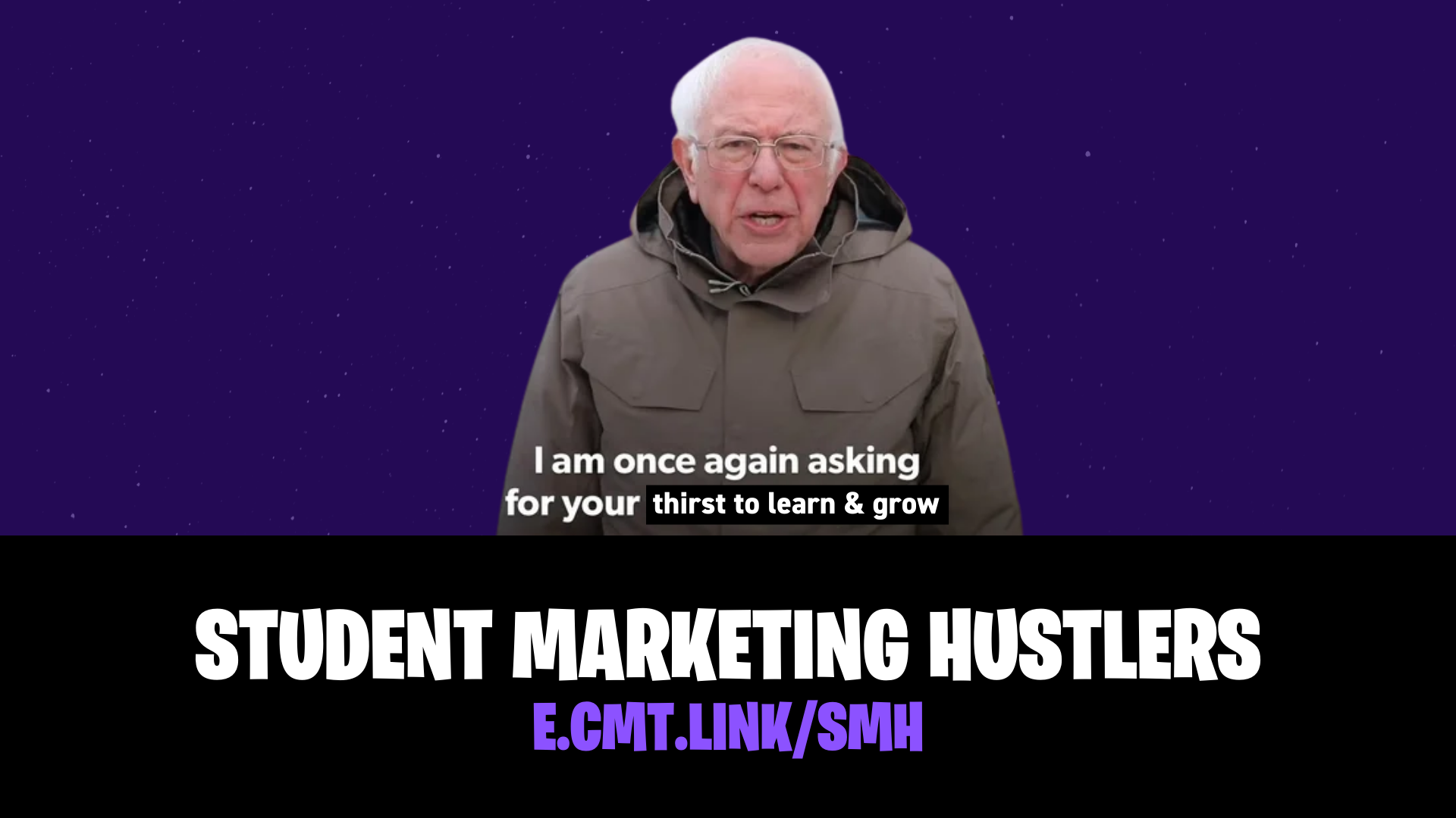 Student Marketing Hustlers Banner